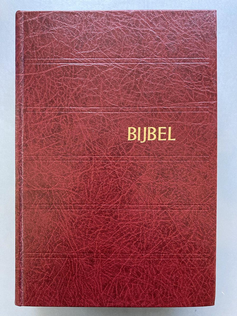 Bybel nbg vertaling 1951 roodbruine band