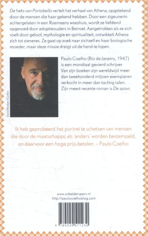 De heks van Portobello achterkant