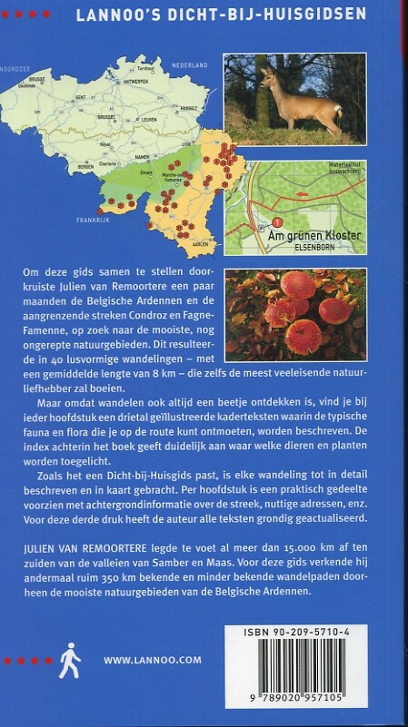 Wandelboek Ardense natuur / DICHT achterkant