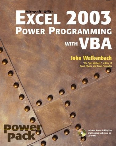 Excel 2003 Power Programming With Vba