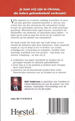VRIJHEID IN CHRISTUS IN EEN DOOR SEKS BEHEERSTE WERELD achterkant