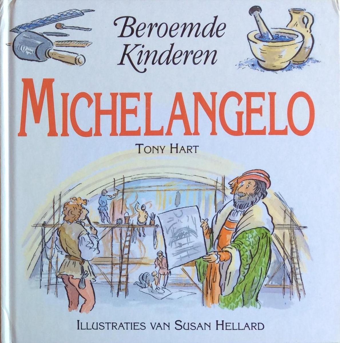 boekenbalie_9789060566060_cover Michelangelo / Beroemde kinderen