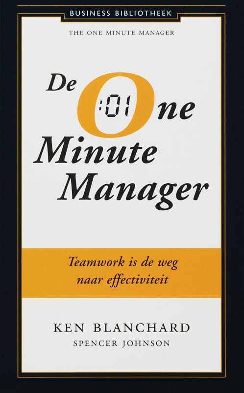 boekenbalie_9789047000037_cover De One Minute Manager / Business bibliotheek