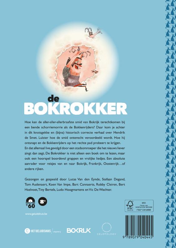 De Bokrokker achterkant