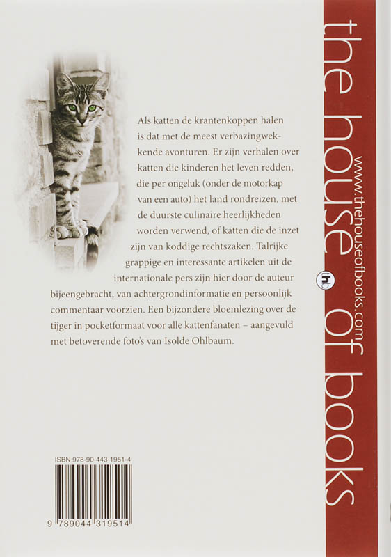 De Kat Die Van Ansjovis Hield De Kat Die Van Ansjovis Hield achterkant