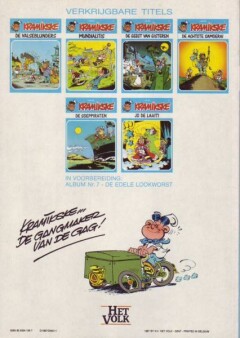 De documenten van Langneus / De belevenissen van Jommeke / 142 achterkant