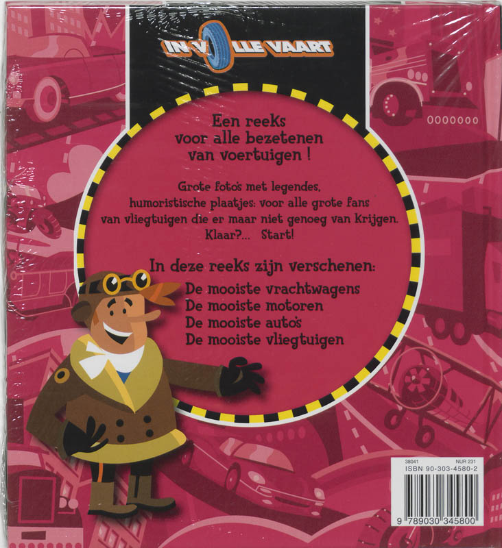 De mooiste vliegtuigen / In volle vaart achterkant