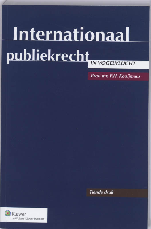 P.h. Kooijmans Internationaal Publiekrecht In Vogelvlucht