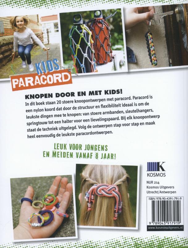 Paracord kids achterkant
