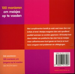 100 manieren om meisjes op te voeden achterkant