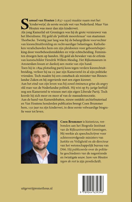 Sam van Houten tegen de rest achterkant