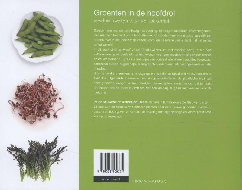 Tirion natuur Groenten in de hoofdrol / Tirion natuur achterkant
