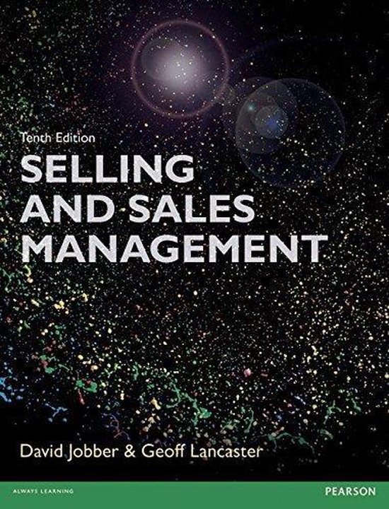 Selling and Sales Management 10th edn