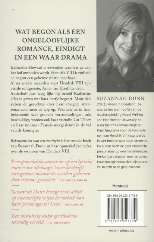 Bekentenissen van een koningin Bekentenissen van een koningin achterkant