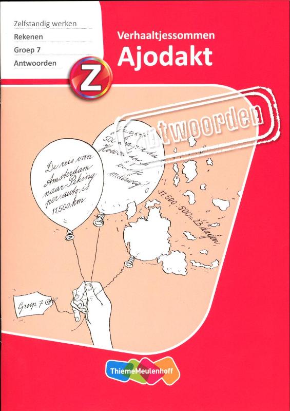 Antwoorden Verhaaltjessommen groep 7 Ajodakt Rekenen