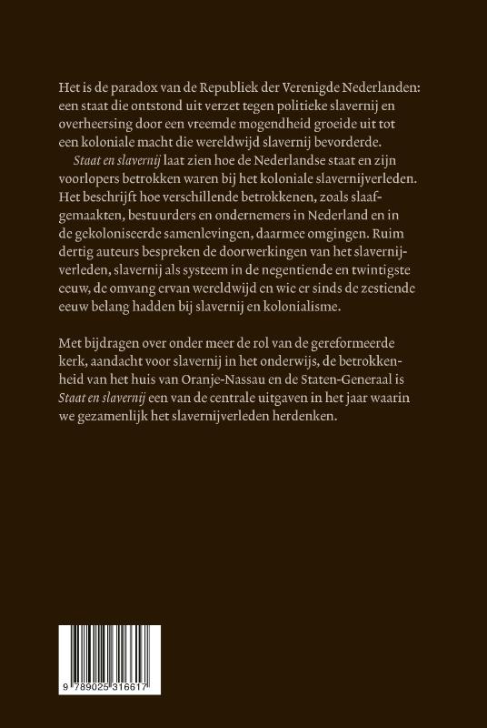 Staat & slavernij achterkant
