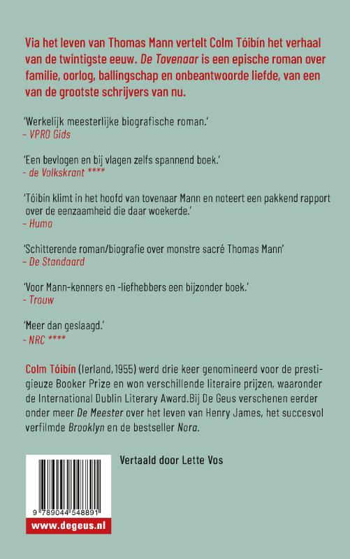 De tovenaar achterkant