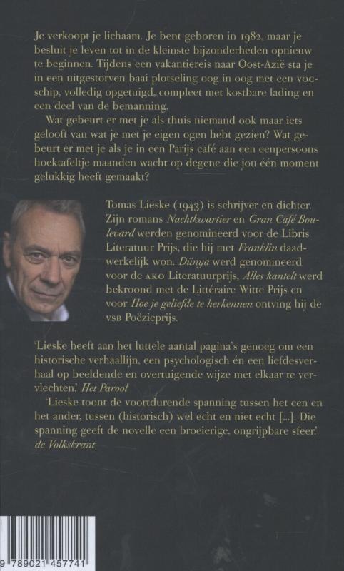 Retourschip De Liefde Retourschip De Liefde achterkant