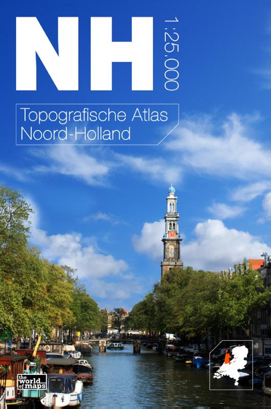 Topografische atlas van Noord-Holland / Topografische provincie atlassen / 1