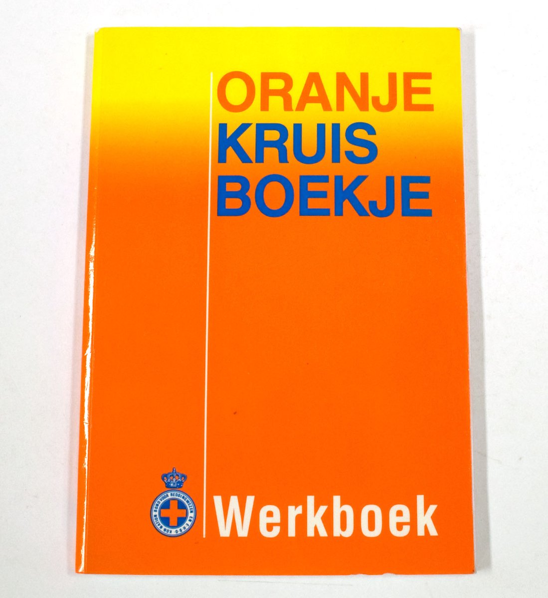 ORANJE KRUISBOEKJE WERKBOEK
