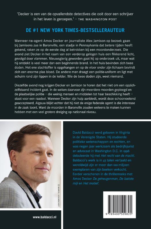 Doodskleur / Amos Decker / 4 Doodskleur / Amos Decker / 4 achterkant