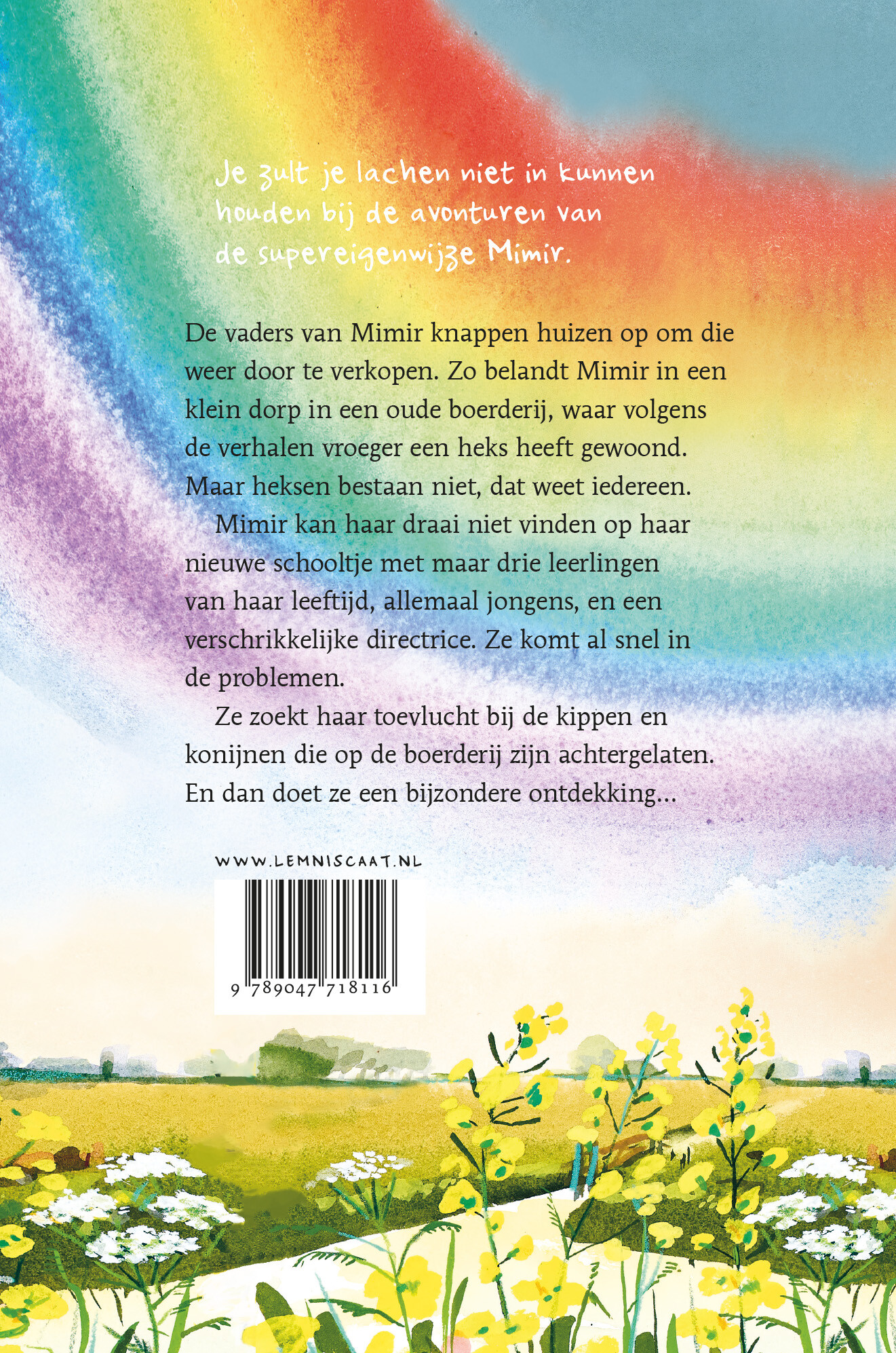 De regenboog van Mimir achterkant