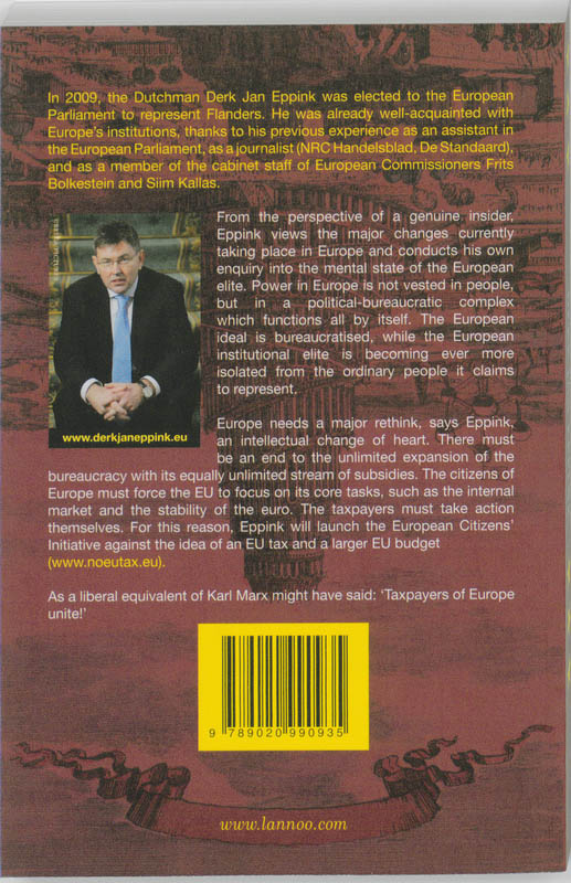 Bonfire of Bureaucracy in Europe achterkant