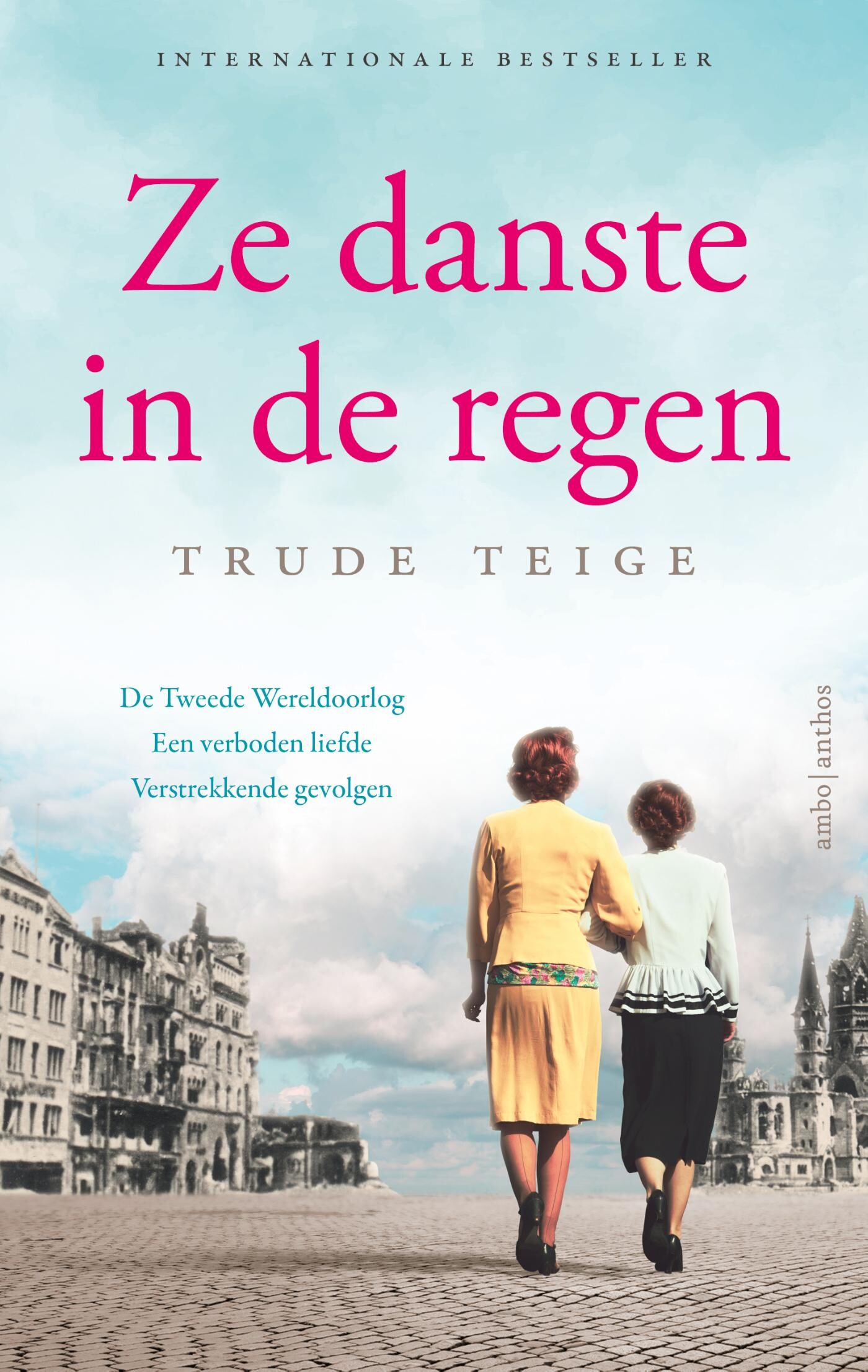 Ze danste in de regen