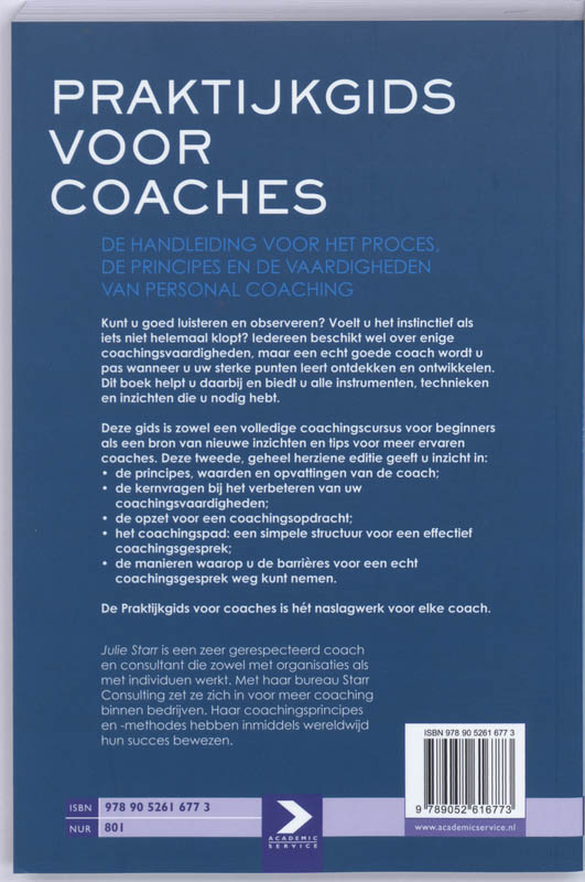 Praktijkgids voor coaches achterkant