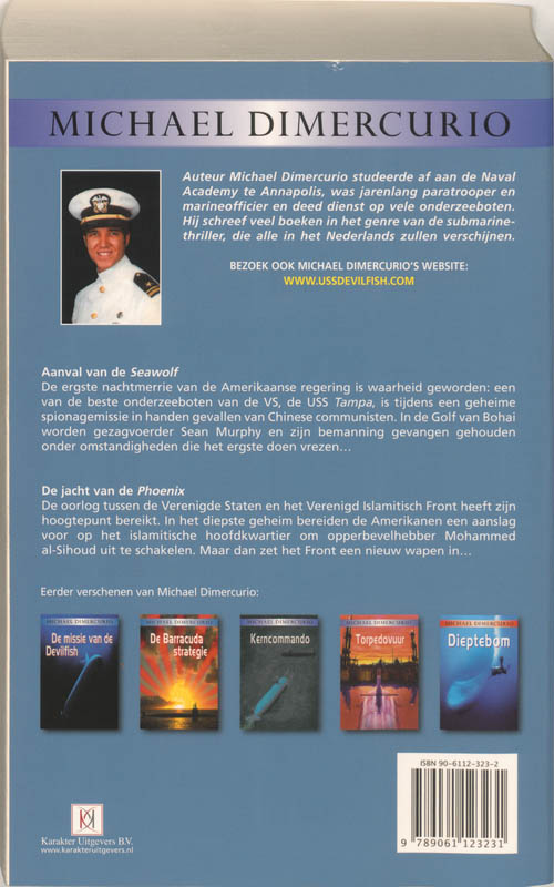 Aanval van de Seawolf & De jacht van de Phoenix omnibus achterkant