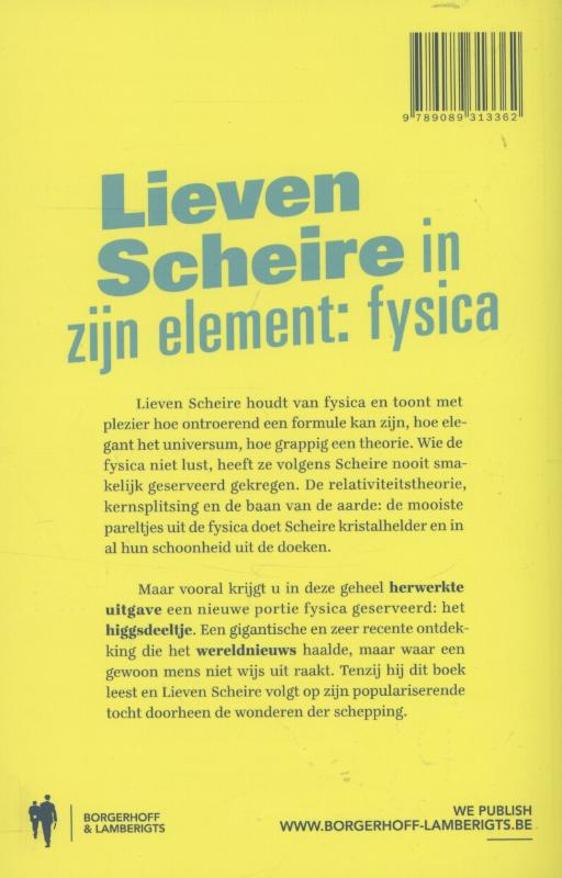 Lieven scheire in zijn element achterkant