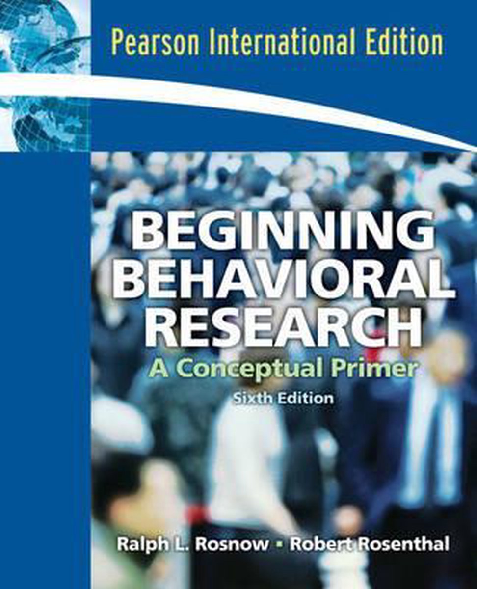 Beginning Behavioral Research