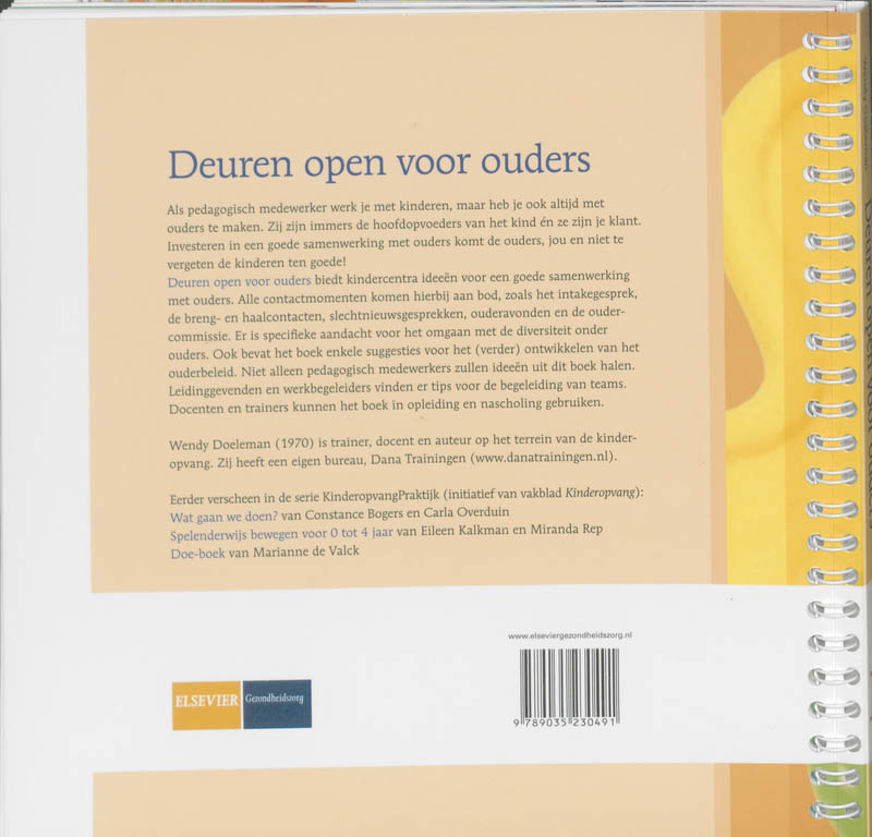 Deuren open voor ouders achterkant