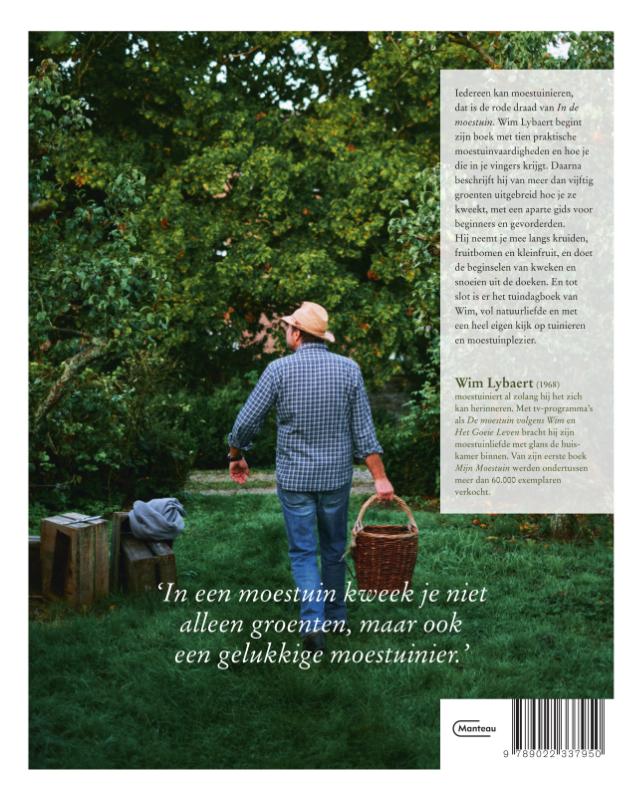 In de moestuin met Wim Lybaert achterkant