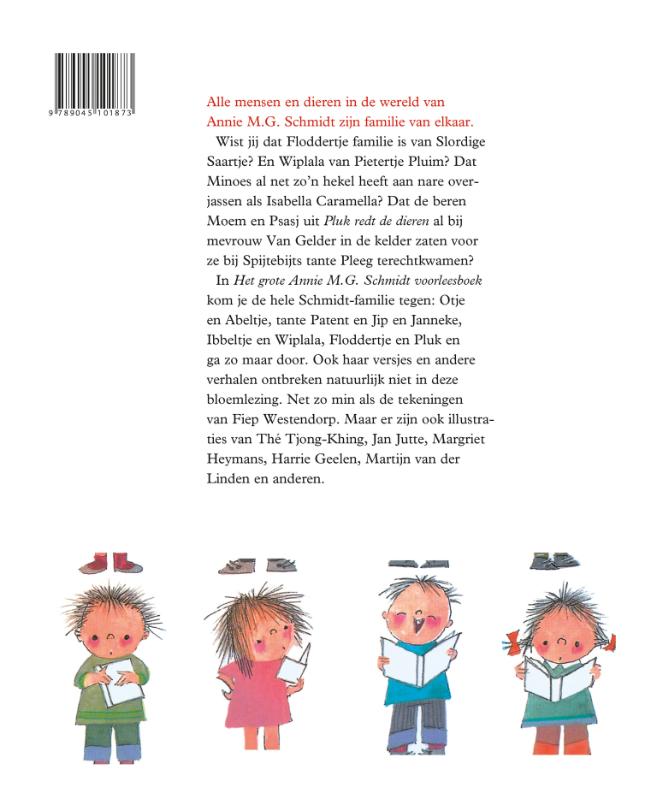Het grote Annie M.G. Schmidt voorleesboek Het grote Annie M.G. Schmidt voorleesboek achterkant