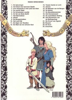 De wraak van de gele schaduw / Bob Morane / 33 achterkant