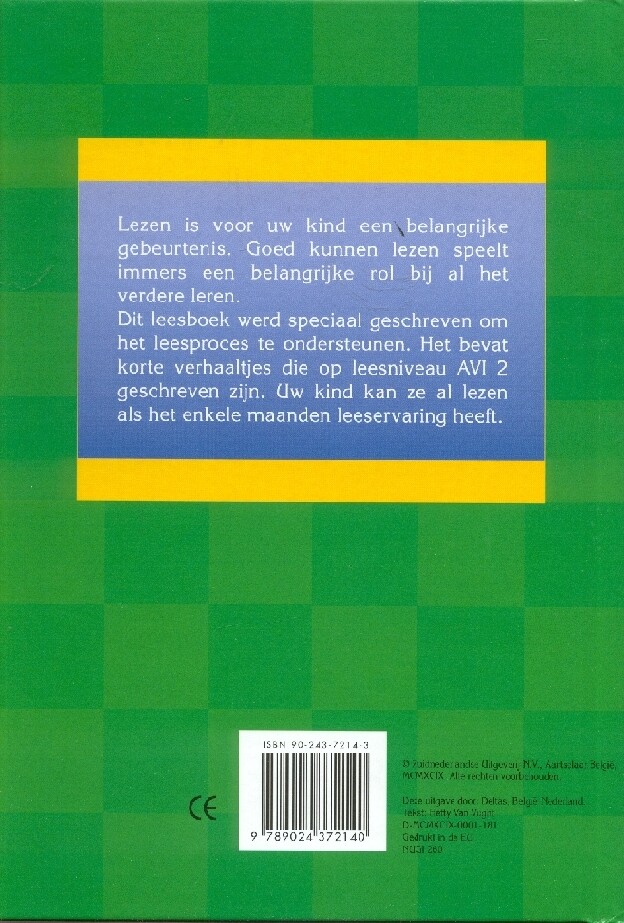 Mooiste 2-minuutverhaaltjes om zelf te lezen achterkant