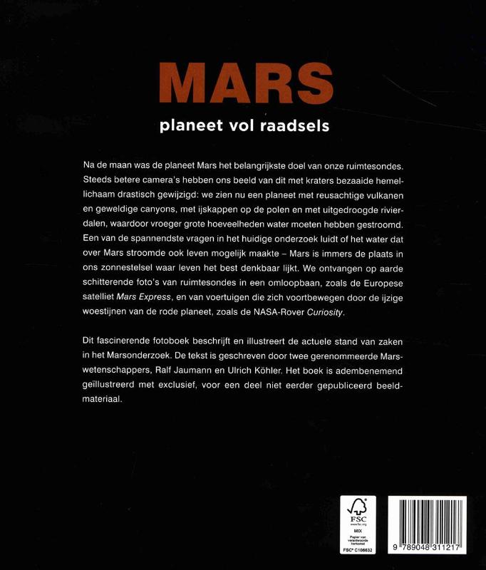 Mars achterkant