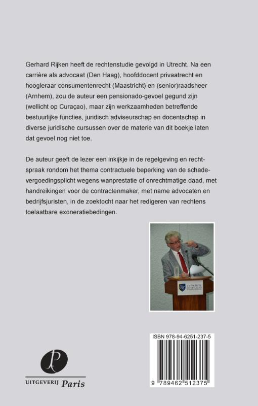 Exoneratiebedingen: kleine lettertjes met grote gevolgen achterkant