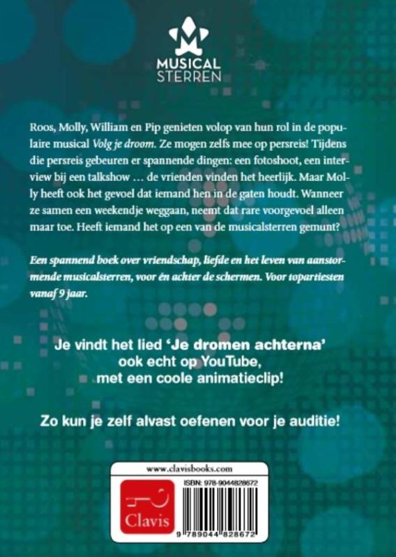 Glitters en jaloezie / Musicalsterren / 2 achterkant