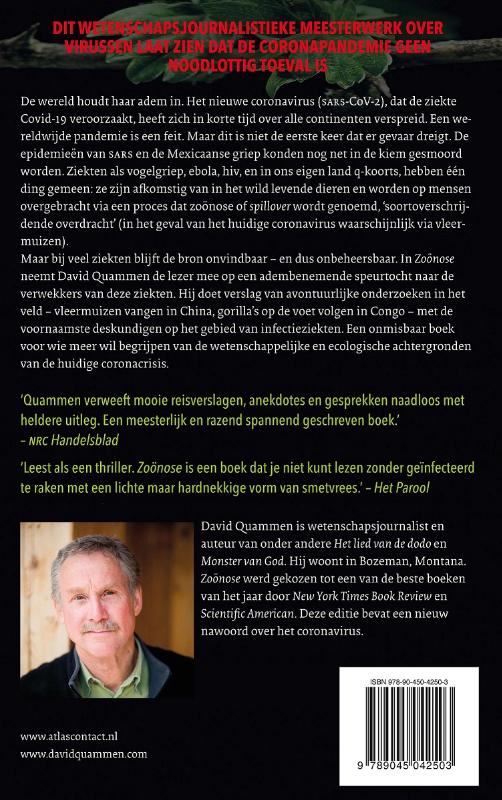 Zoönose Zoönose achterkant