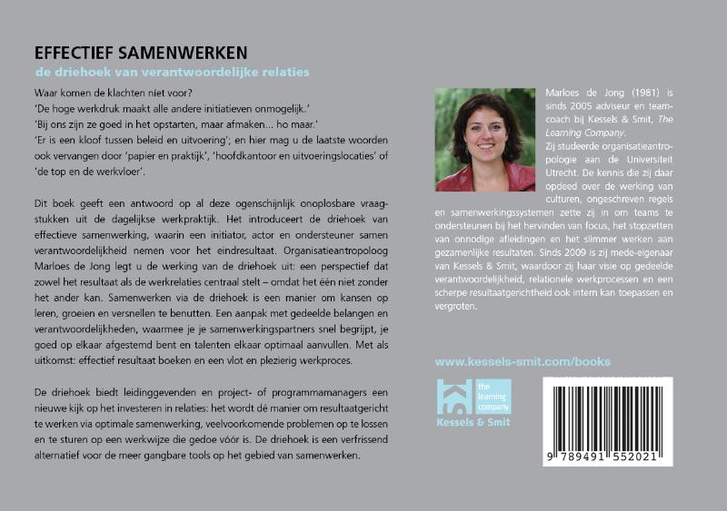 Effectief samenwerken achterkant