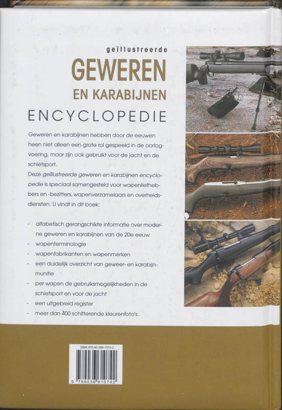 Geillustreerde geweren en karabijnen encyclopedie achterkant