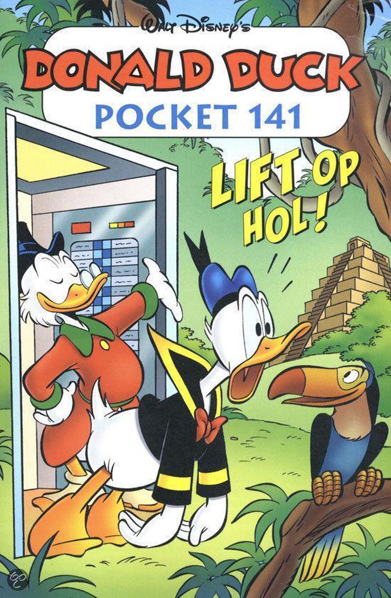 boekenbalie_9789085743026_cover Donald Duck pocket 141 lift op hol