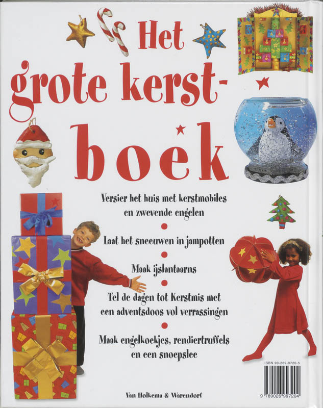 Het grote kerstboek achterkant