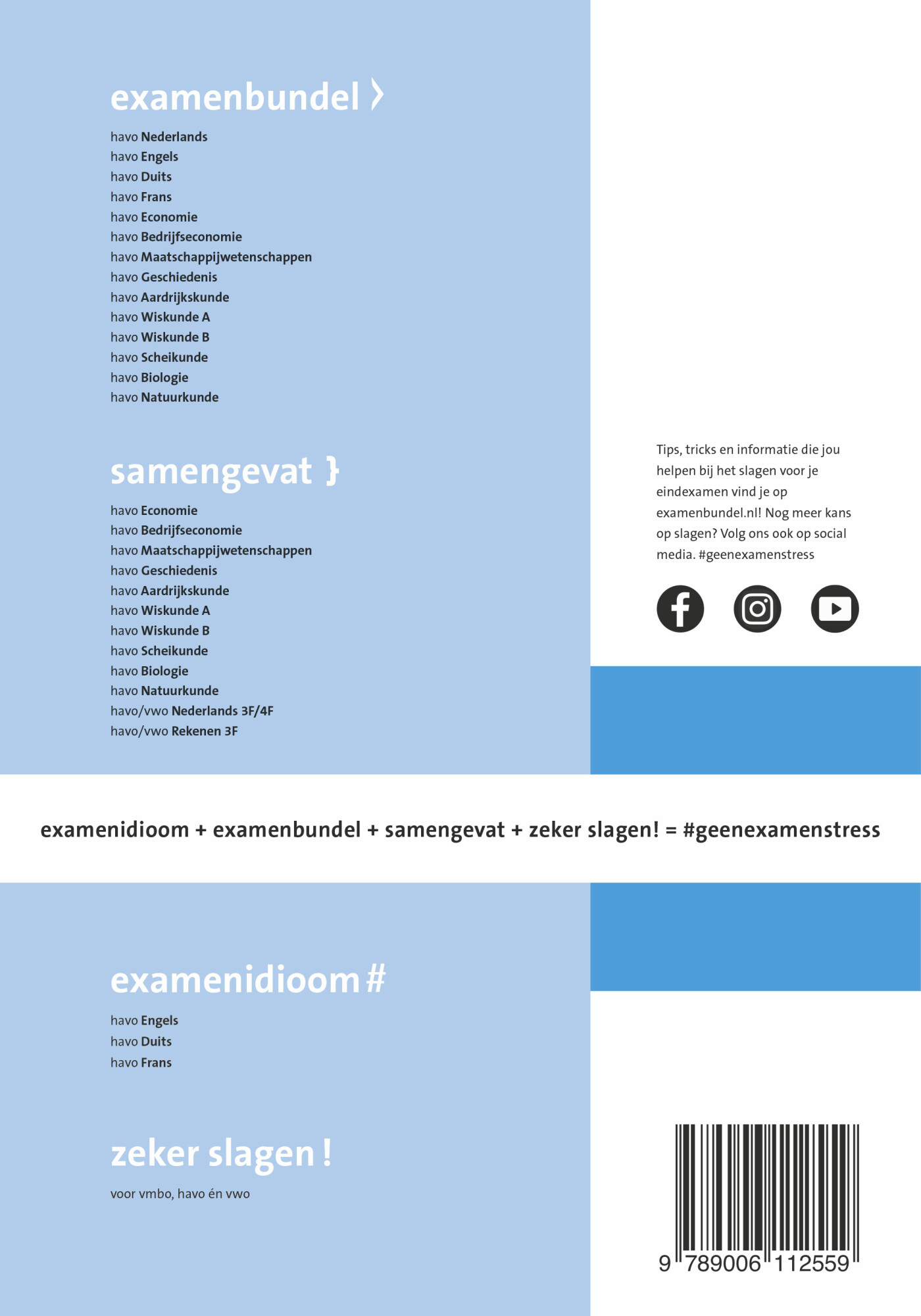 Samengevat / havo Scheikunde achterkant