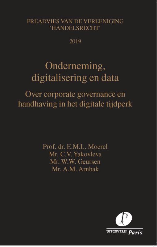 boekenbalie_9789462512115_cover Onderneming, digitalisering en data / Preadviezen Vereeniging 'Handelsrecht'