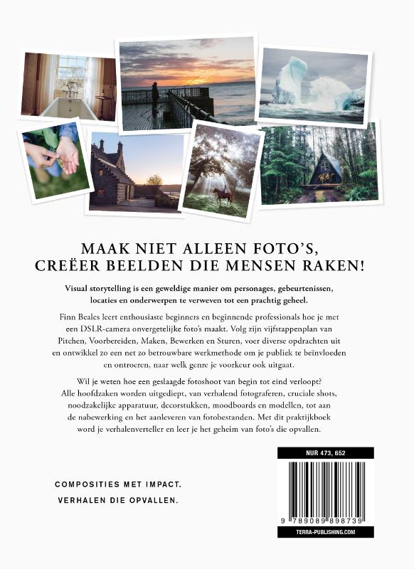 De visual storytelling workshop achterkant