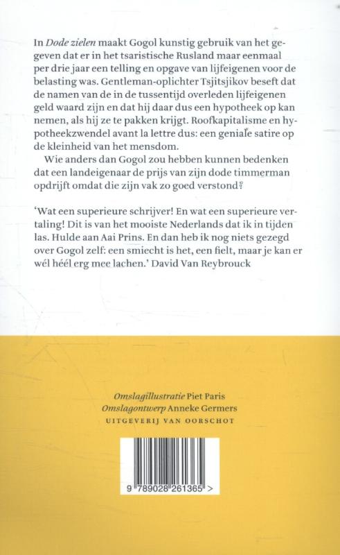 Dode zielen achterkant