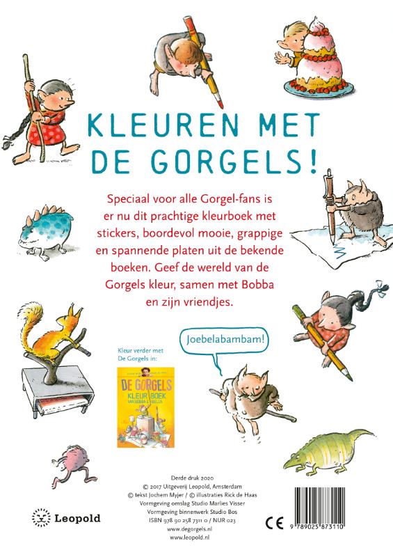 De Gorgels Kleurboek achterkant